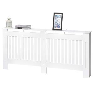 Maskownica na kaloryfer osłona grzejnika biała 172 x 19 x 81 cm HOMCOM®