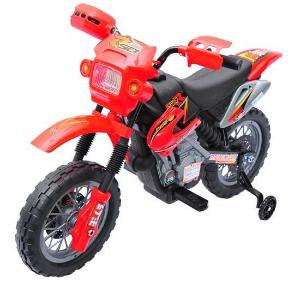 HOMCOM Motorek Elektryczny Motor czerwony