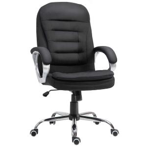 Vinsetto Office Chair Rock 360° Rolling Lumbar Support Adjustable Height Work