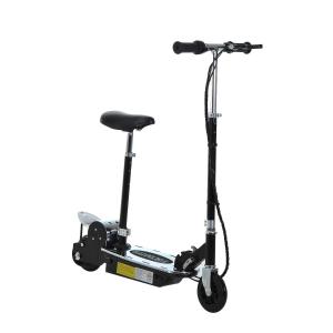 HOMCOM Teens Foldable E-Scooter Electric 12V Battery 120W-Black