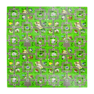 Mata puzzle dla dzieci dywan do zabawy dla dzieci 36 elementów 9 wzorów EVA kolorowa