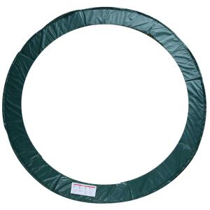 HOMCOM Cubierta de Protección de Diámetro 305 cm Borde para Cama Elástica y Resorte Trampolín Redondo para Exterior Verde