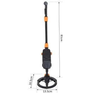 Outsunny Detector de Metales Fácil de usar Alta Precisión Pantalla LCD Bobina de Búsqueda Impermeable Ideal para Principiantes