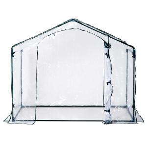 Outsunny® Invernadero Transparente de Jardín Vivero Casero Plantas 180x105x150cm