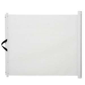 PawHut Barrera Separadora Mascotas 115x82.5cm Ajustable Reja Perros Bebé Niños Textilene