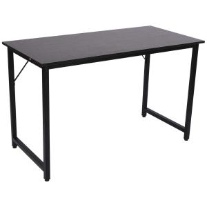 HOMCOM Escritorio Mesa de Ordenador Mesa de Estudio con Pies Ajustables para Hogar Oficina Carga 70kg 120x60x73cm