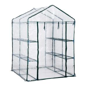 Outsunny® Invernadero Transparente de Jardín Vivero Casero Plantas con 3 Pisos