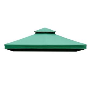 Outsunny Techo de Reemplazo 3X3 Metros para Carpa Pabellon Toldo Eventos y Bodas Verde Esmeralda