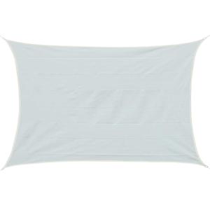 Outsunny Toldo Vela 3x4m Color Crema Sombrilla Parasol Cuadrado Terraza Jardin Camping
