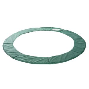 HOMCOM Cubierta de Protección Cojín Borde para Cama Elástica y Trampolines con Diámetro Ø244 cm Verde
