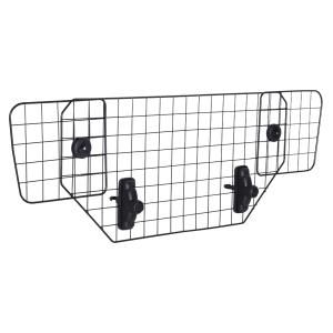 PawHut® KRATKA OCHRONNA PRZEGRODA DO SAMOCHODU DLA PSA UNIWERSALNA REGULOWANA METAL czarna (89-122) x 41 cm
