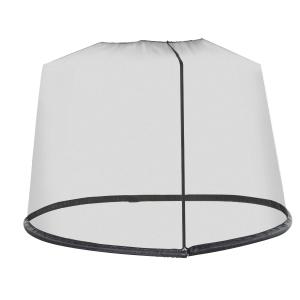 Moskitiera do parasola ogrodowego 3 m czarna Outsunny