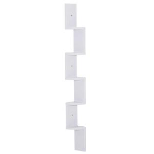 HOMCOM PÓŁKA WISZĄCA ŚCIENNA REGAŁ120 cm biały