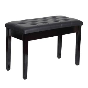 Taboret do pianina stołek do pianina stołek do makijażu taboret ze schowkiem czarny