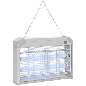 Lampa owadobójcza lampa przeciw komarom kratka ochronna LED 60 m² do domu 20 W