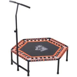 trampolina fitness trampolina ogrodowa do jogi 121,92x121,92x138 cm | Aosom.de
