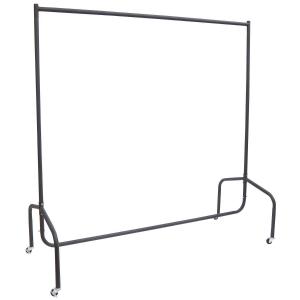 HOMCOM WIESZAK STOJAK NA UBRANIA NA KÓŁKACH (120x60x150 cm)