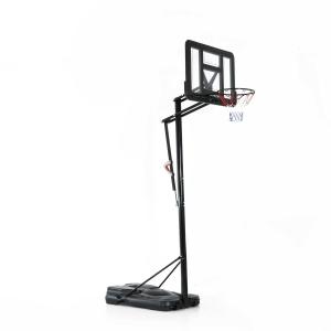 Stojak do koszykówki Obręcz do koszykówki ze stojakiem, z regulacją wysokości, ruchoma do 305 cm