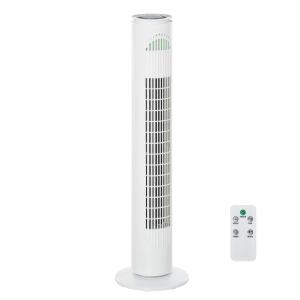 Wentylator kolumnowy z pilotem oscylacja 70° 77 cm wentylator stojący 45 W
