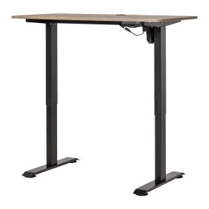 Vinsetto Escritorio Eléctrico de Pie Escritorio de Altura Ajustable para Oficina Casa con 4 Teclas de Memoria Automática Inteligente 120x60x72-116 cm Marco Negro