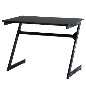 Biurko komputerowe stół gamingowy stół pod komputer ergonomiczny stal MDF czarny