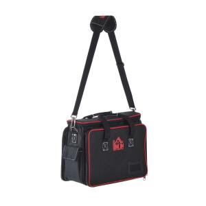HOMCOM Heavy Duty Tool Bag Electrician bags Organizer Mechanic Storage Black