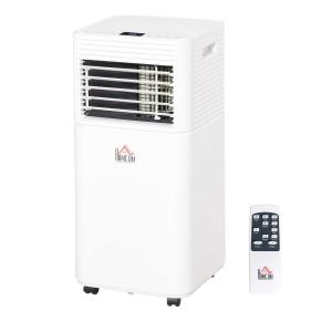 HOMCOM Climatiseur ventilateur déshumidificateur 3 en 1 - 9 000 BTU/h - blanc