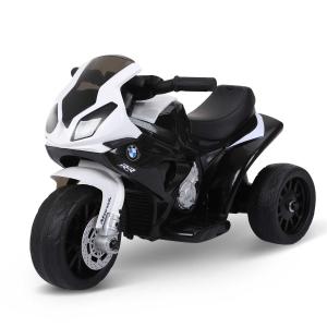 BMW Moto Électrique pour Enfants 3 Roues Noir 66 x 37 x 44 cm