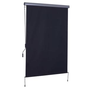 Outsunny Retractable Vertical Screen Garden Side Awning Privacy Blind Waterproof Outdoor Panel Wind & Sun UV Protection