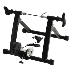 HOMCOM Rolo de Bicicleta 5 níveis de resistência de Aço 54,5x47,2x39,1 cm Preto