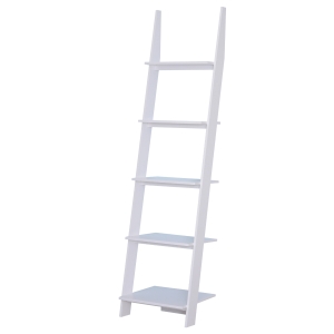 HOMCOM Estante em forma de Escada com 5 Prateleiras 50x40x195cm