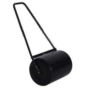 Outsunny Rolo de jardim 30L de aço preenchido com água ou areia 32x40cm Cabo destacável