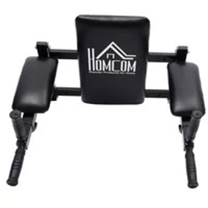 HOMCOM Barra para Elevações de Musculação para Parede Flexões em Casa Abdominais