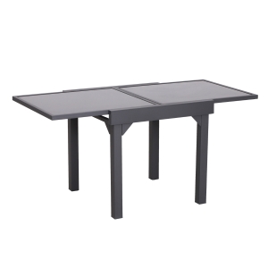 Outsunny Mesa De Vidro Temperado retangular Carga 50kg