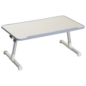 HomCom Mesa de Computador Portátil mesa ajustável e dobrável suporte para computador portátil 54x30x22,5-32cm