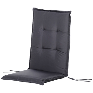 Outsunny Almofada individual para espreguiçadeira ao ar livre Tapete da cadeira de jardim