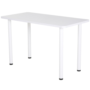 HOMCOM Mesa de jantar Mesa de cozinha multifuncional Mesa lateral Mesa 120x60x76cm Madeira