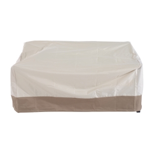 Capa protetora Outsunny para banco 2-3 cobertura de móveis quadrados Proteção de jardim ao ar livre impermeável contra chuva e sol 152x87x59 / 79cm tecido 600D Oxford