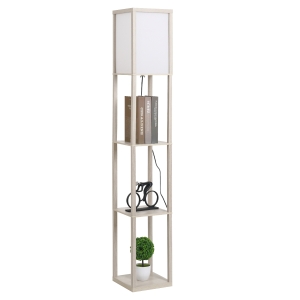 Lampadaire étagères 3 niveaux