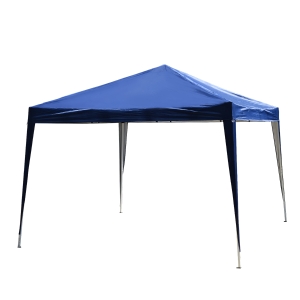 Outsunny Barnum Bleu Pliant Sans Parois 3 x 3 x 2,55 m