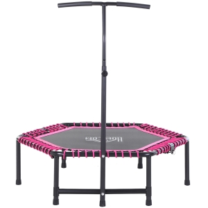 Trampoline de Fitness Ø 122 cm guidon hauteur réglable