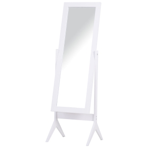 Miroir à pied inclinaison réglable dim. 47L x 46l x 148H cm MDF