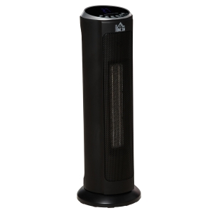 Chauffage soufflant oscillant 2000 W céramique PTC noir