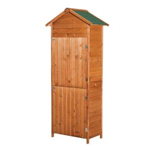 Outsunny Armoire de Rangement en Bois pour Jardin