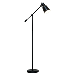 Lampadaire design contemporain 40 W max. angle réglable métal
