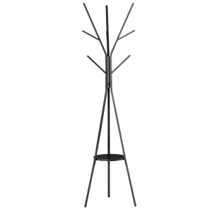 Homcom Porte-Manteau Design Contemporain 9 Patères 45 x 45 x 180 cm
