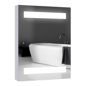 Miroir lumineux LED armoire murale salle de bain