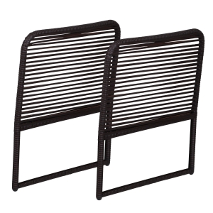 Lot de 2 accoudoirs salon de jardin
