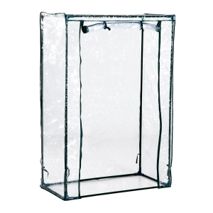 Outsunny Serre de Jardin en Métal Transparent 100 x 50 x 150 cm