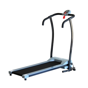 Homcom Tapis de Marche Fitness Électrique 450 W Gris 130 x 68 x 26 cm